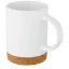 Cana, Everestus, 22FEB1130, 425 ml, 11.4xØ 8.5 cm, Ceramica, Pluta, Alb