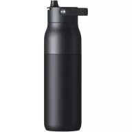   Sticla de apa, 1000 ml, 2509E14750, Larq, 28.6xØ 8.3 cm, Otel, Negru