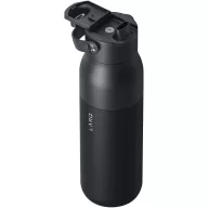   Sticla de apa, 1000 ml, 2509E14750, Larq, 28.6xØ 8.3 cm, Otel, Negru