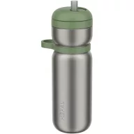   Sticla de apa, 600 ml, 2509E14820, Mepal, 10x23.8xØ 7.5 cm, Otel, Polipropilena, Verde gri moss