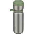 Sticla de apa, 600 ml, 2509E14820, Mepal, 10x23.8xØ 7.5 cm, Otel, Polipropilena, Verde gri moss
