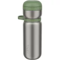   Sticla de apa, 600 ml, 2509E14820, Mepal, 10x23.8xØ 7.5 cm, Otel, Polipropilena, Verde gri moss
