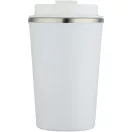 Cana de voiaj, 350 ml, Everestus, 2601E13026, 8.9x14.5x8.9xØ8.6 cm, Otel, Alb
