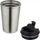 Cana termos, Everestus, 2610E19298, 350 ml, 8.9x14.5x8.9xØ8.6 cm, Otel inoxidabil, Polipropilena, Argintiu mat