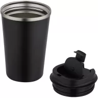   Cana termos, Everestus, 2610E19297, 350 ml, 8.9x14.5x8.9xØ8.6 cm, Otel inoxidabil, Polipropilena, Negru