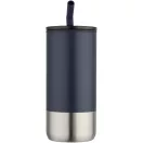 Cana de voiaj, 480 ml, Everestus, 2601E12925, 8x16.8x8xØ7.8 cm, Otel, Albastru Navy