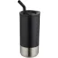 Cana termos cu pai, Everestus, 2610E19249, 480 ml, 8x16.8x8xØ7.8 cm, Otel inoxidabil, Polipropilena, Negru
