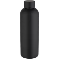   Sticla de apa, Everestus, 2610E18403, 750 ml, 7.3x22.4x7.3xØ3.8 cm, Otel inoxidabil, Polipropilena, Negru