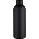 Sticla de apa, Everestus, 2610E18403, 750 ml, 7.3x22.4x7.3xØ3.8 cm, Otel inoxidabil, Polipropilena, Negru