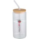 Sticla de apa 650 ml, Everestus, 2601E12995, 7.4x15.6x7.4xØ6.6 cm, Sticla, Transparent