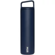   Sticla termos, MiiR, 2610E19290, 591 ml, 7x29.06x7xØ7 cm, Otel inoxidabil, Albastru Navy