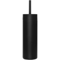   Sticla de apa, MiiR, 2610E18355, 473 ml, 7x20.82x7xØ7 cm, Otel inoxidabil, Negru