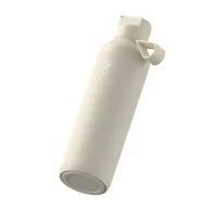   Sticla de apa, Ocean Bottle, 2610E18362, 710 ml, 7.62x27.47x10.76xØ7.62 cm, Otel inoxidabil, Polipropilena, Crem Bej Sandstone