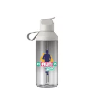   Sticla de apa, Ocean Bottle, 2610E18358, 710 ml, Cu pai, 7.62x23.57x10.76xØ7.62 cm, Tritan, Polipropilena, Gri Rock