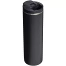 Cana termos, Stanley, 2610E19351, 470 ml, 6.9x20.2x6.9 cm, Otel inoxidabil, Negru