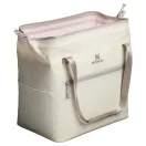 Geanta termoizolanta pentru 20 doze, Stanley, 2610E19168, Cu inchidere cu fermoar, 35.1x34x23.1 cm, Poliester, Crem