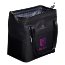 Geanta termoizolanta pentru 20 doze, Stanley, 2610E19169, Cu inchidere cu fermoar, 35.1x34x23.1 cm, Poliester, Negru