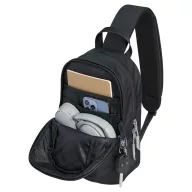   Geanta crossbody, Stanley, 2610E17393, 33x14x21 cm, Poliester, Negru