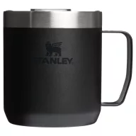   Cana termos, Stanley, 2610E19324, 350 ml, 12x10.8x9.9 cm, Otel inoxidabil, Negru