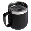 Cana termos, Stanley, 2610E19324, 350 ml, 12x10.8x9.9 cm, Otel inoxidabil, Negru