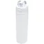 Sticla de apa, Everestus, 2610E18432, 800 ml, Cu maner, Cu pai, 7.5x27.4x7.5xØ7.5 cm, Otel inoxidabil, Polipropilena, Alb