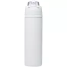 Sticla de apa, Everestus, 2610E18432, 800 ml, Cu maner, Cu pai, 7.5x27.4x7.5xØ7.5 cm, Otel inoxidabil, Polipropilena, Alb