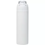   Sticla de apa, Everestus, 2610E18432, 800 ml, Cu maner, Cu pai, 7.5x27.4x7.5xØ7.5 cm, Otel inoxidabil, Polipropilena, Alb