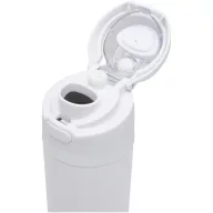   Sticla de apa, Everestus, 2610E18432, 800 ml, Cu maner, Cu pai, 7.5x27.4x7.5xØ7.5 cm, Otel inoxidabil, Polipropilena, Alb