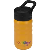   Sticla de apa, Everestus, 2610E18326, 350 ml, Cu maner, 10x17.8x7xØ7.2 cm, Otel inoxidabil, Polipropilena, Galben