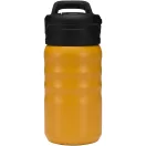 Sticla de apa, Everestus, 2610E18326, 350 ml, Cu maner, 10x17.8x7xØ7.2 cm, Otel inoxidabil, Polipropilena, Galben