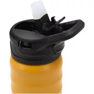   Sticla de apa, Everestus, 2610E18326, 350 ml, Cu maner, 10x17.8x7xØ7.2 cm, Otel inoxidabil, Polipropilena, Galben