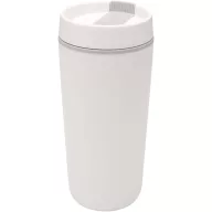   Cana de voiaj, Everestus, 2610E18512, 480 ml, 8.5x166x18.7xØ6.5 cm, Polipropilena, ABS, Alb