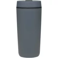   Cana de voiaj, Everestus, 2610E18513, 480 ml, 8.5x166x18.7xØ6.5 cm, Polipropilena, ABS, Albastru Hale