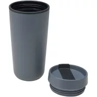   Cana de voiaj, Everestus, 2610E18513, 480 ml, 8.5x166x18.7xØ6.5 cm, Polipropilena, ABS, Albastru Hale