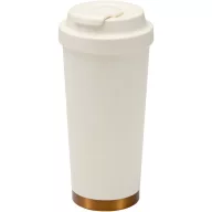  Cana termos, Everestus, 2610E19250, 480 ml, 9x20.9x9xØ6.7 cm, Otel inoxidabil, ABS, Polipropilena, Crem