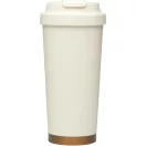 Cana termos, Everestus, 2610E19250, 480 ml, 9x20.9x9xØ6.7 cm, Otel inoxidabil, ABS, Polipropilena, Crem