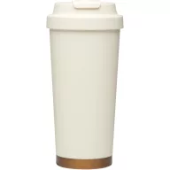   Cana termos, Everestus, 2610E19250, 480 ml, 9x20.9x9xØ6.7 cm, Otel inoxidabil, ABS, Polipropilena, Crem