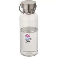   Sticla de apa, Everestus, 2610E18433, 600 ml, 7.18x20.8x7.18xØ7.18 cm, Plastic, Otel inoxidabil, Transparent clear
