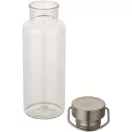 Sticla de apa, Everestus, 2610E18433, 600 ml, 7.18x20.8x7.18xØ7.18 cm, Plastic, Otel inoxidabil, Transparent clear