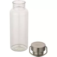   Sticla de apa, Everestus, 2610E18433, 600 ml, 7.18x20.8x7.18xØ7.18 cm, Plastic, Otel inoxidabil, Transparent clear