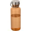 Sticla de apa, Everestus, 2610E18434, 600 ml, 7.18x20.8x7.18xØ7.18 cm, Plastic, Otel inoxidabil, Portocaliu