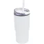 Cana termos, Everestus, 2610E19376, 540 ml, 8.8x19.8x8.8xØ7.8 cm, Otel inoxidabil, Polipropilena, Alb