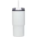 Cana termos, Everestus, 2610E19376, 540 ml, 8.8x19.8x8.8xØ7.8 cm, Otel inoxidabil, Polipropilena, Alb