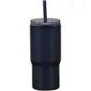 Cana termos, Everestus, 2610E19377, 540 ml, 8.8x19.8x8.8xØ7.8 cm, Otel inoxidabil, Polipropilena, Albastru Navy