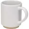Cana cu finisaj mat, Everestus, 2610E19403, 180 ml, 8x10.5 cm, Gresie, Alb