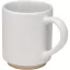 Cana cu finisaj mat, Everestus, 2610E19403, 180 ml, 8x10.5 cm, Gresie, Alb