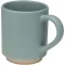 Cana cu finisaj mat, Everestus, 2610E19404, 180 ml, 8x10.5 cm, Gresie, Albastru Reef