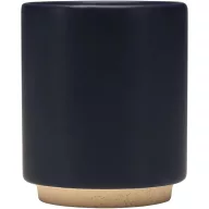   Cana cu finisaj mat, Everestus, 2610E19405, 180 ml, 8x10.5 cm, Gresie, Albastru Navy
