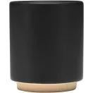 Cana cu finisaj mat, Everestus, 2610E19407, 180 ml, 8x10.5 cm, Gresie, Negru