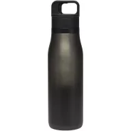   Sticla de apa, Everestus, 2610E18402, 500 ml, 7x25.3x7xØ7 cm, Otel inoxidabil, Tritan, Polipropilena, Negru